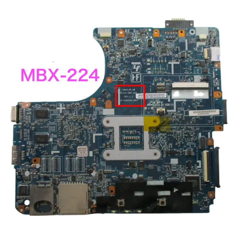 Suitable For Sony Vaio PCG-71211M VPCEB2G4E Notebook Motherboard M960 MBX-224 Mainboard 100% tested fully work Free Shipping