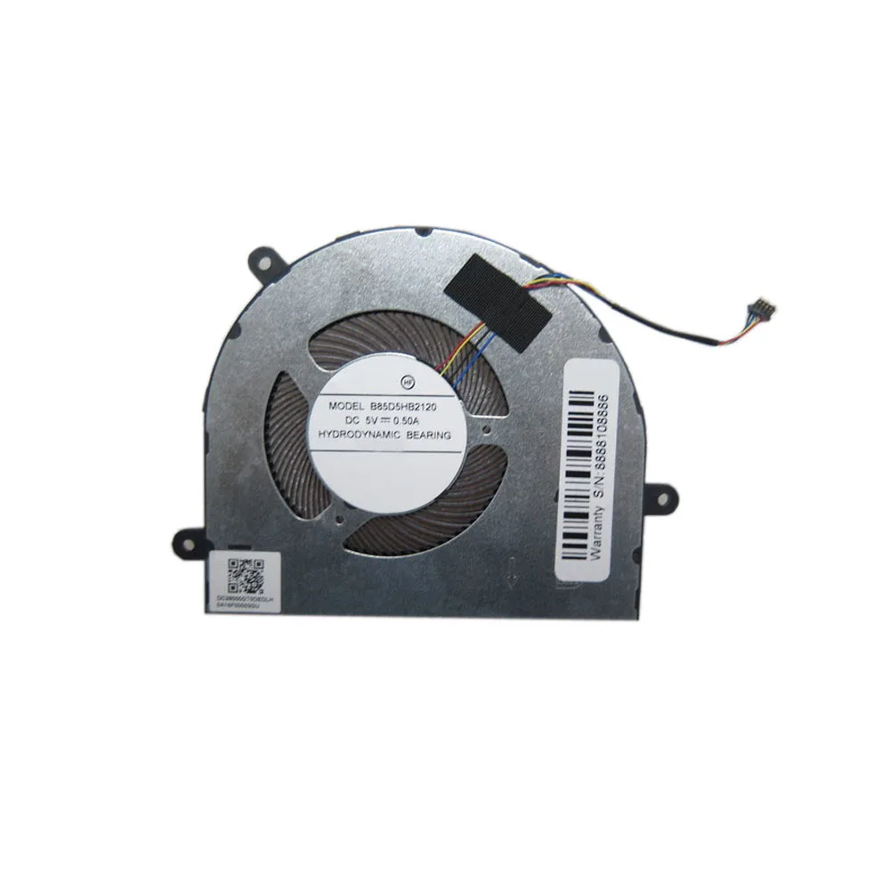 Wentylator procesora laptopa do B85D5HB2120 4PIN DC5V 0,50A Nowy