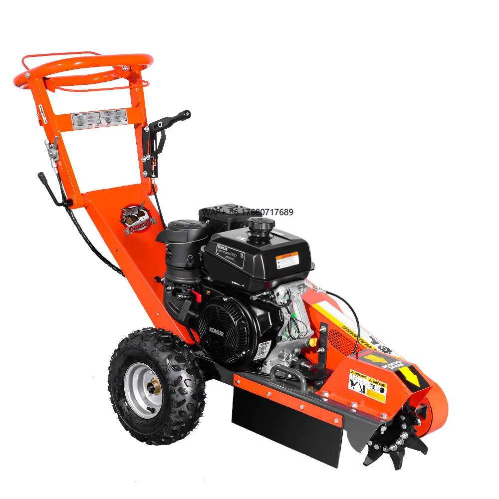 Forestry Machine Stump Grinder Machine SG-15 15hp  Stump Splitter Stump Crush for Garden and Forestry