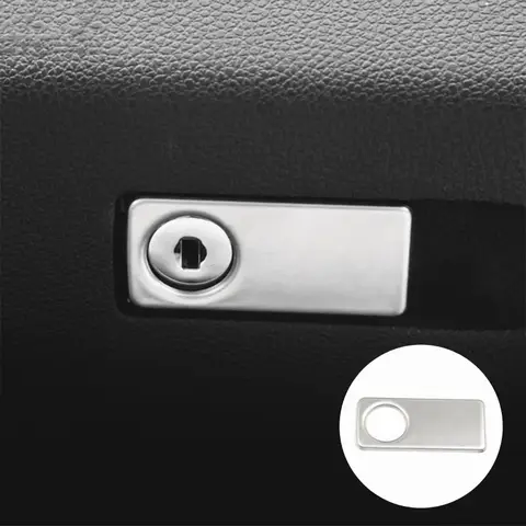 스테인레스 스틸 부조종사 장갑 상자, 스팽글 장식 커버 트림 인테리어, 메르세데스 벤츠 W212 W204 X204 W218 GLK CLS C E 클래스용