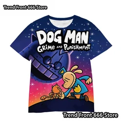 New Arrives Dog Man 3d Prited Boys Girls Tshirt Children Animated joint T-shirt Kids Short Sleeve Tshirt Hot Sale Tops