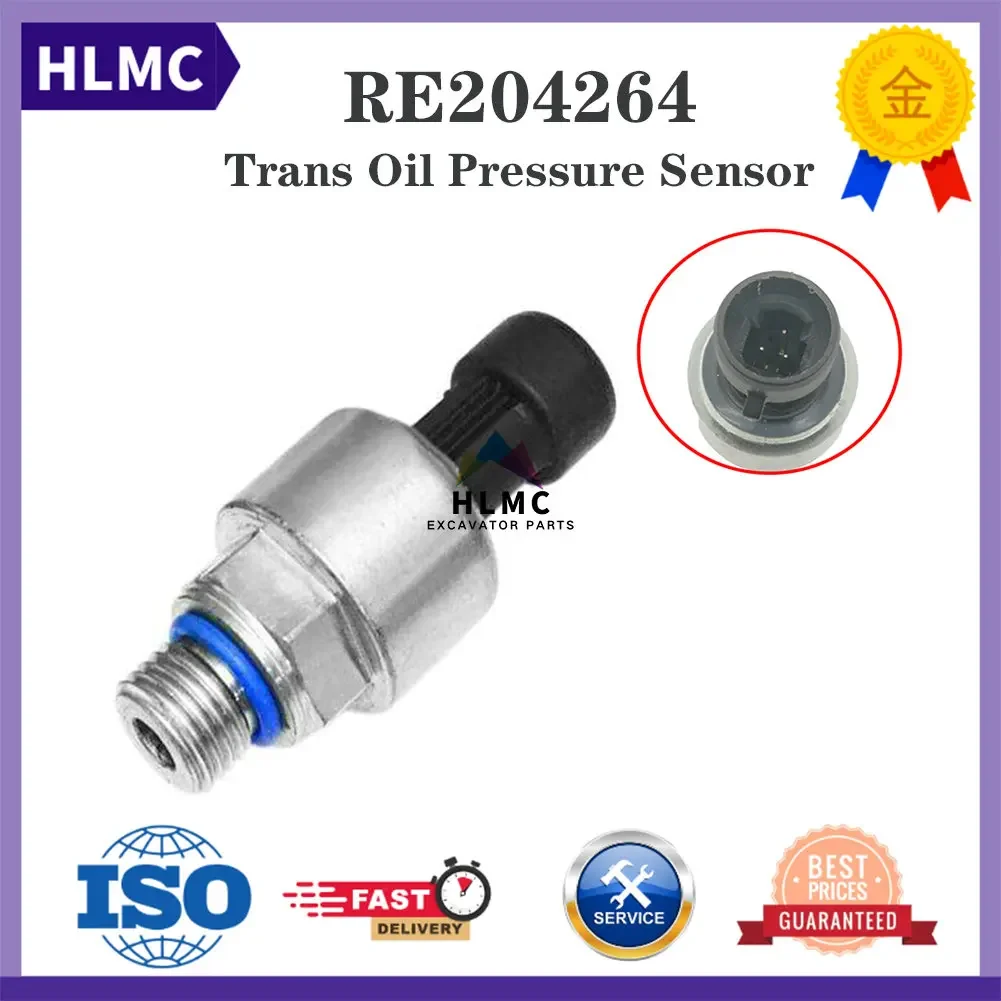 

RE204264 Oil Pressure Sensor Parts For Excavator Tractors Combine 5430 6130 6230 6330 6630
