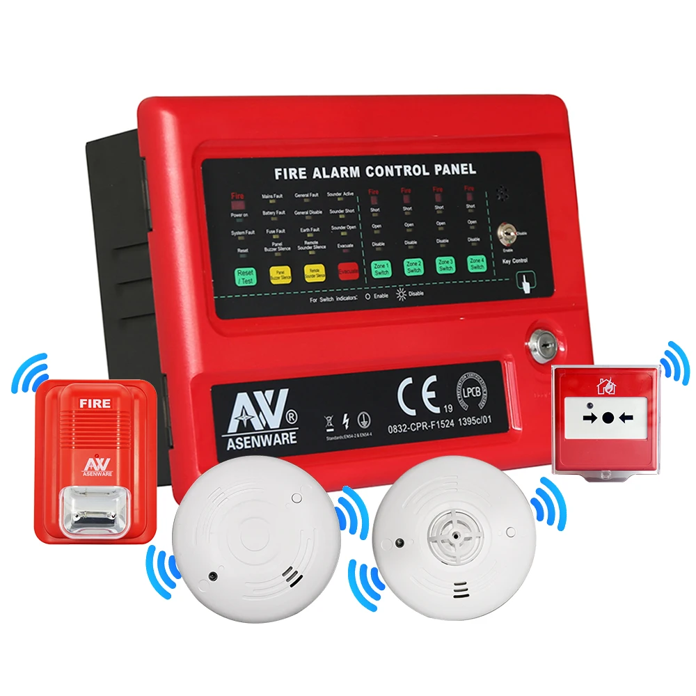 

Wireless Fire Alarm System GSM Wireless Fire Alarm Conventional Fire Alarm System