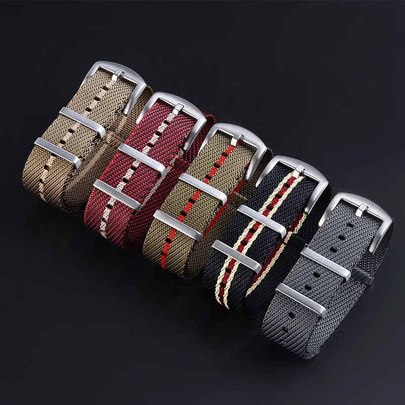 Universal Military Nylon Strap for Omega 007 18/20/22mm Premium Fabric Watch Band for Seiko SKX007 Men Women Bracelets Wristbelt image 4