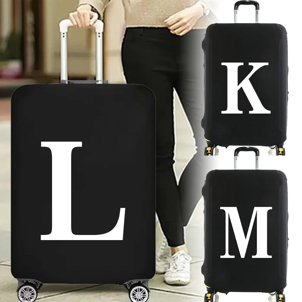 

Suitcase Case Cover Luggage Protective Cover Suitcase Dust Wear-resistant Protective Case Travel Accessories White Series