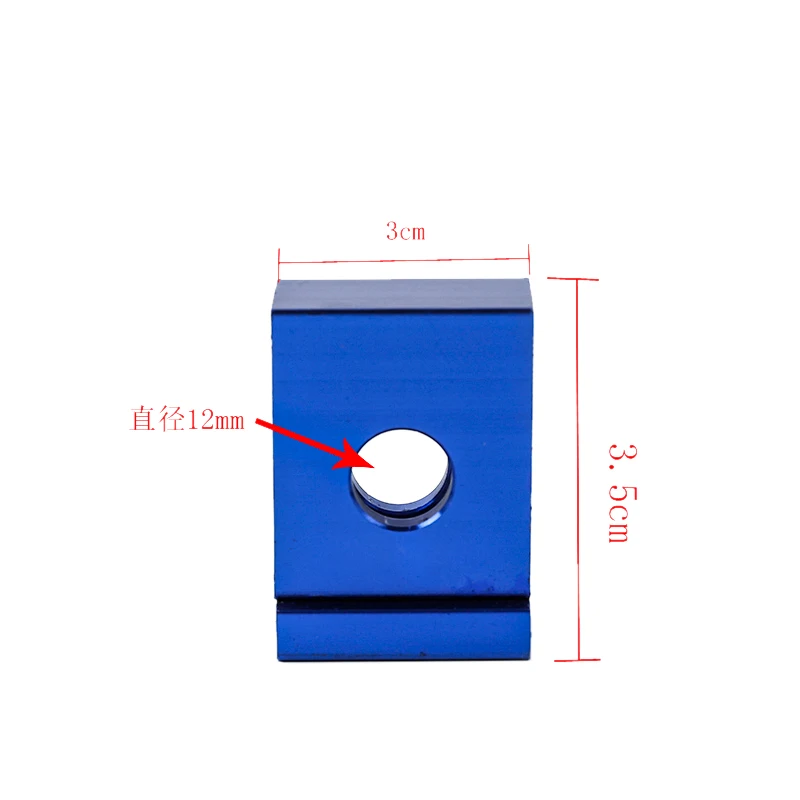 6 Colors Motorcycle Aluminum CNC Chain Adjuster Block 12mm/15mm Chain Axle Tensioner Adjuster