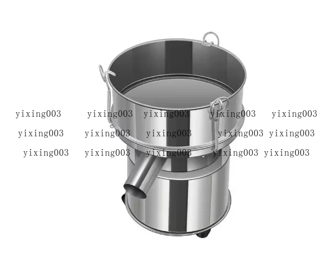 Small Stainless Steel Vibrating Sieve Machine, Electric Powder Sifter for Food & Herb Powder