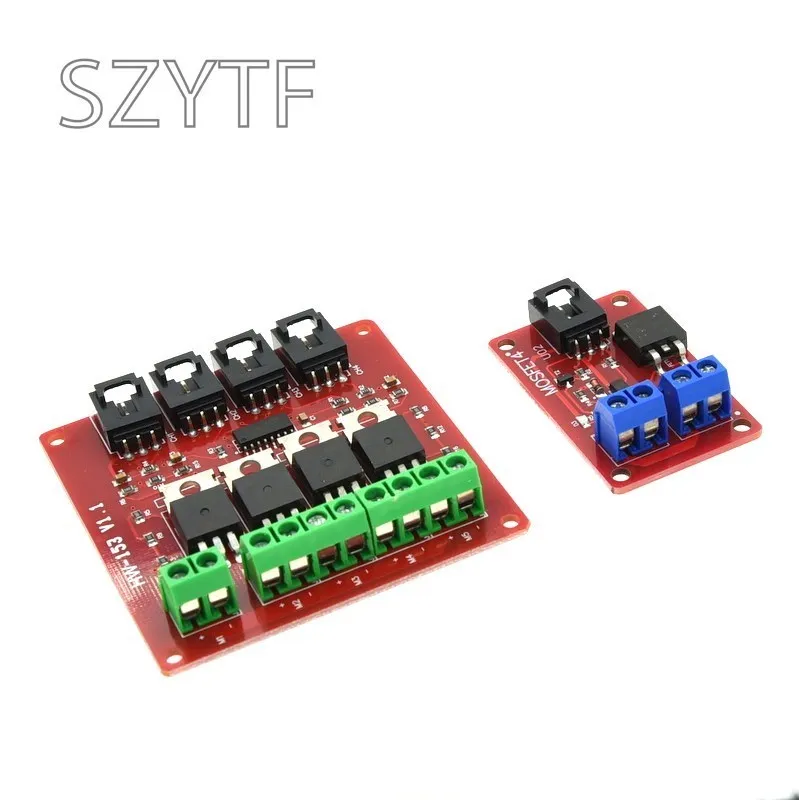 1/4 Channel one Four Route MOSFET Button IRF540 V4.0+ MOSFET Switch Module for Arduino Isolated power module