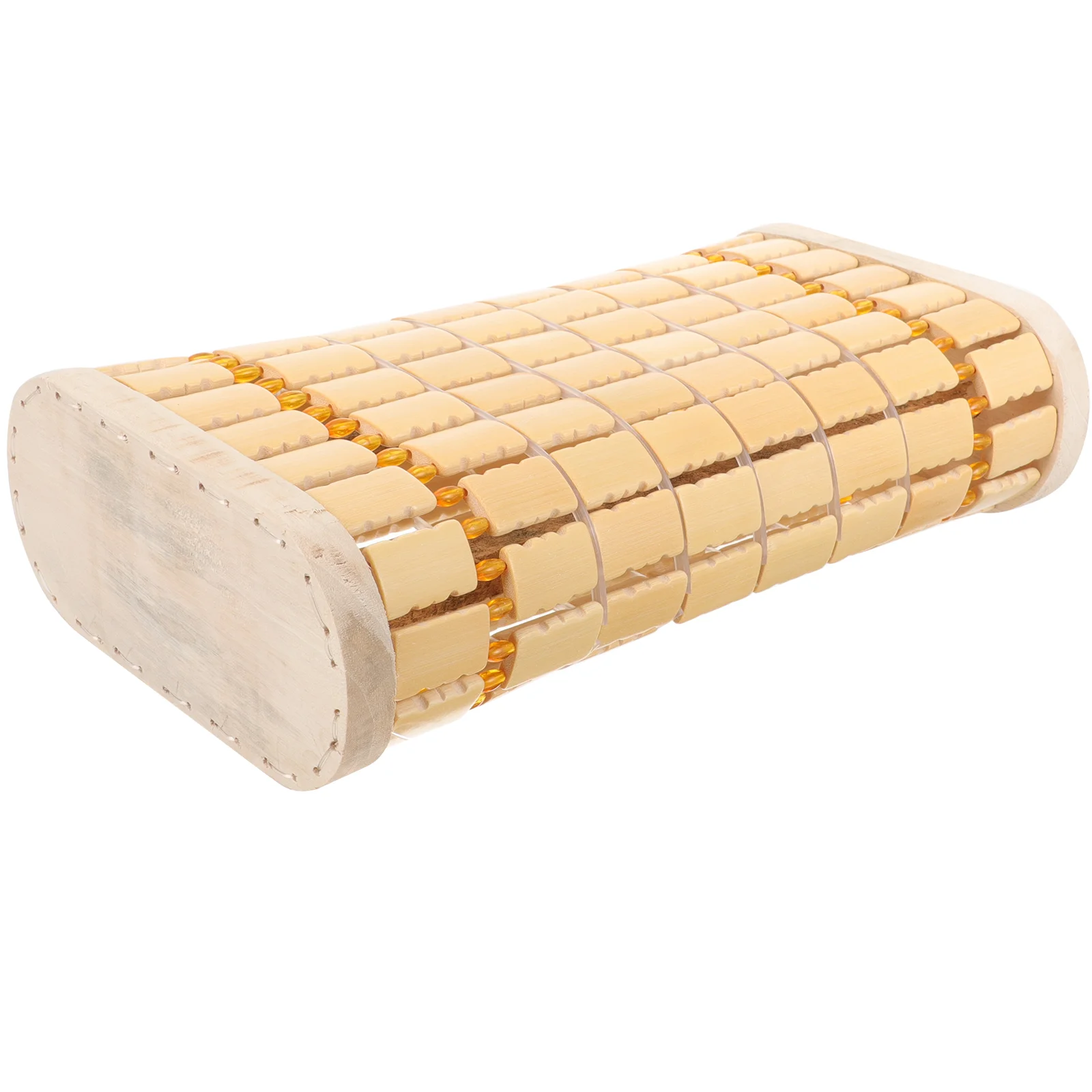 

Bamboo Pillow Debris Saunas Fragments Neck Cushion Solid Wood Student Pillows for Elderly Rest Cooling Breathable