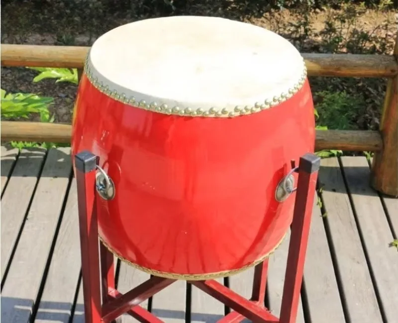High-end Tanggu Lion Dance Drum Wusu Kung Fu  Peking Opera Traditional Chinese