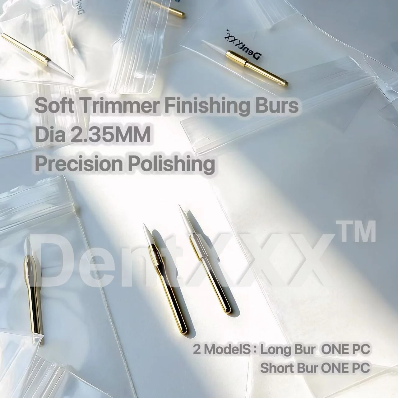 

Soft Trimmer Finshing Burs 2.35MM Precision Polishing & Trimming Finshing Tools
