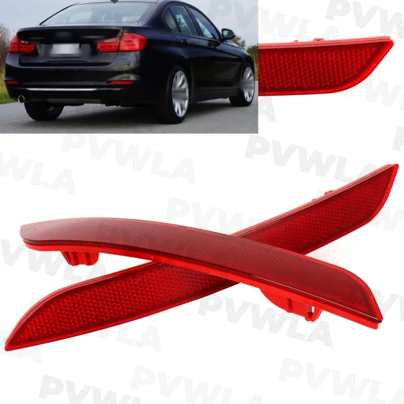 

For BMW F30 F31 F35 320i 325i 328i 335i 428i 435i 2012 2013 2014 2015 2pcs L+R Rear Bumper Reflector Light Lamp