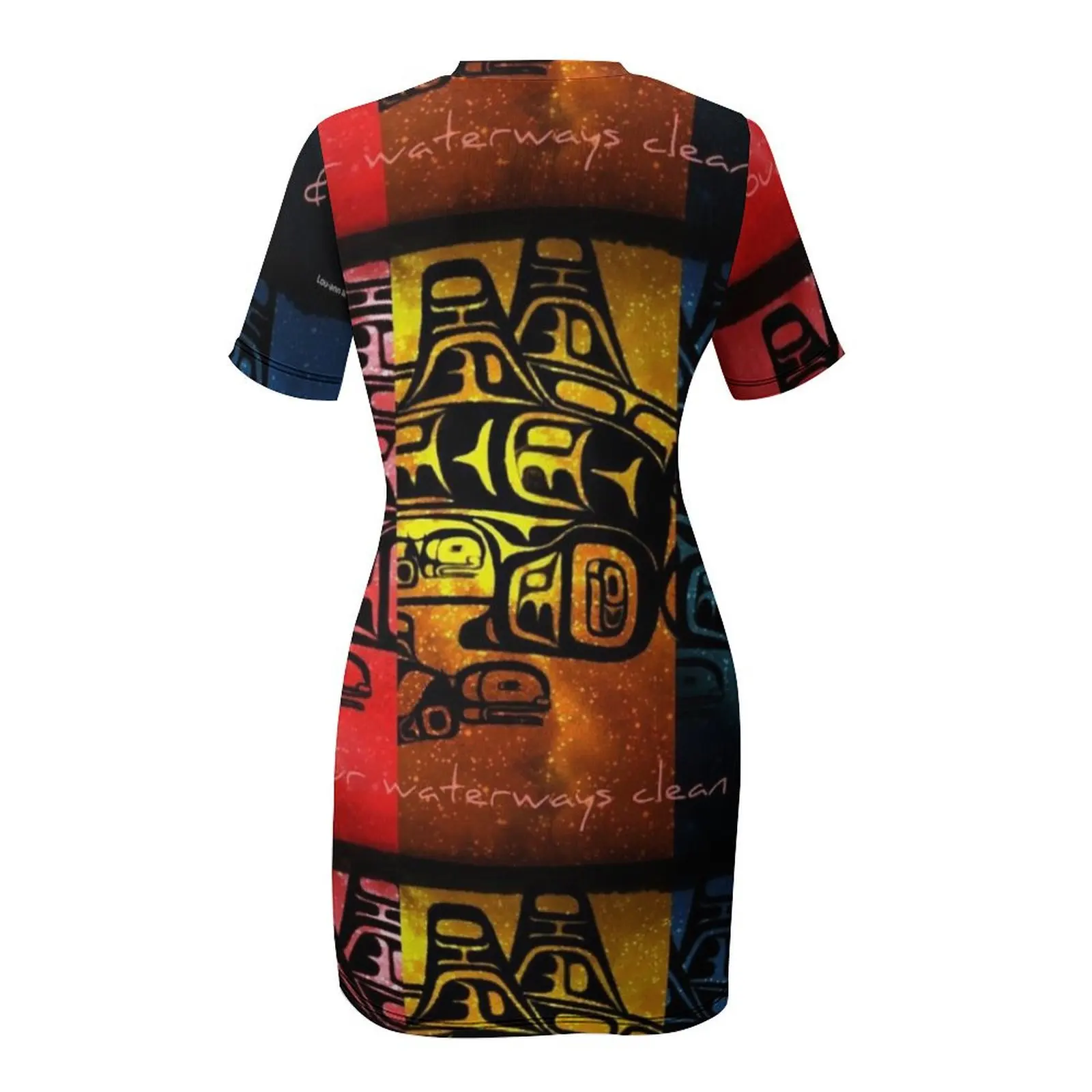 Keep Our Waterways Clean & Safe Short Sleeved Dress prom dress dresses for womens Dress