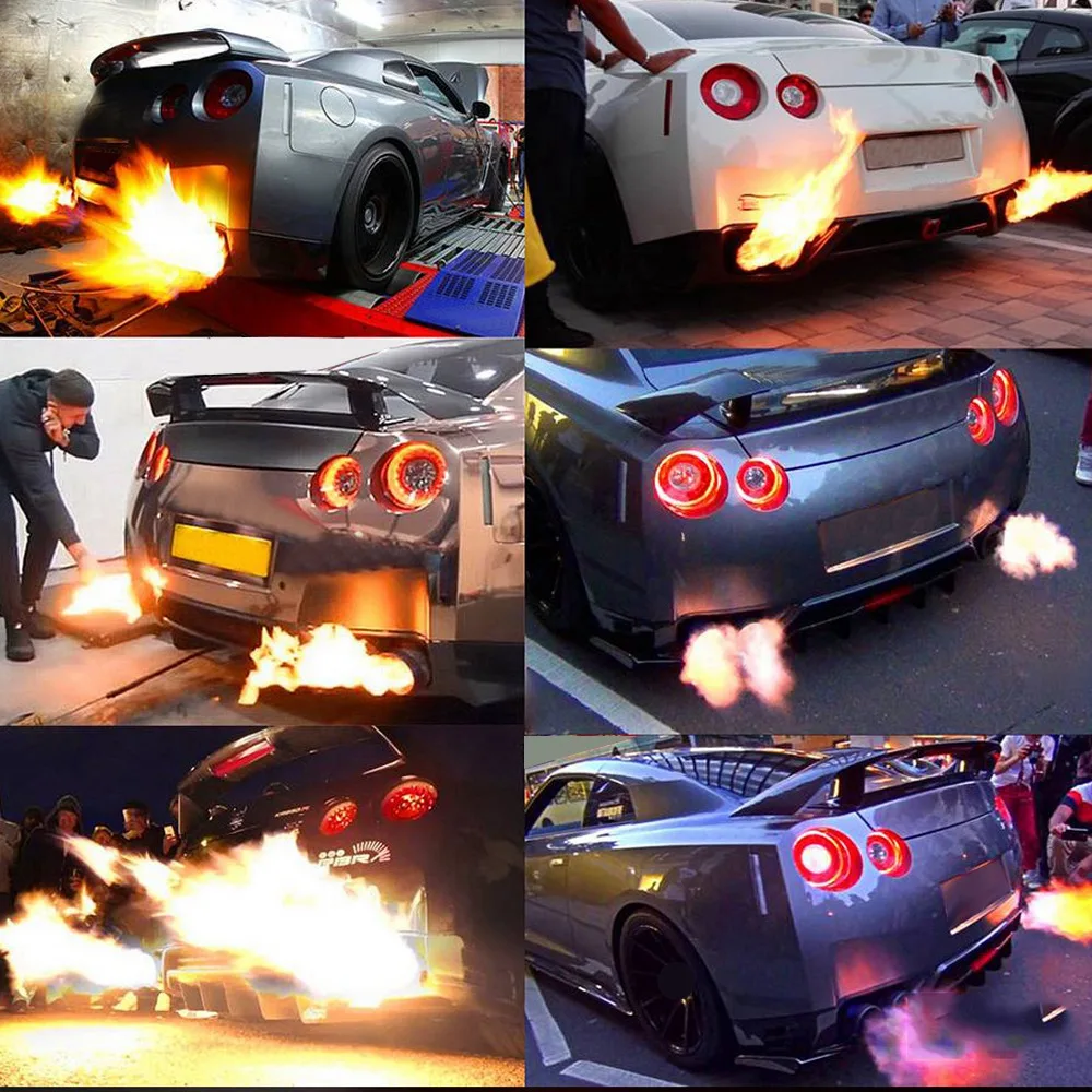 

Racing Power Builder Type Flame Kits Car Exhaust Flame Thrower Kit Car Ignition Rev Limiter Launch Control