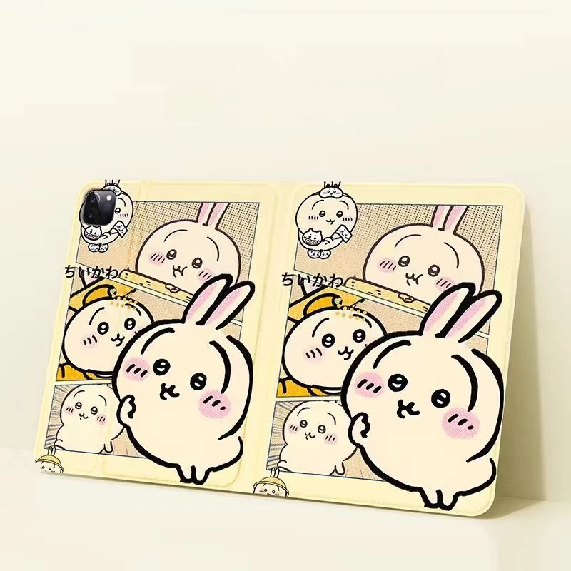 

Чехол Kawaii Chiikawa для iPad Pro Air6 11 дюймов Air7 2025 A16 11th 10th 10.9in Cartoon Case 9th 10.2in Case Mini6 7 Чехол для планшета