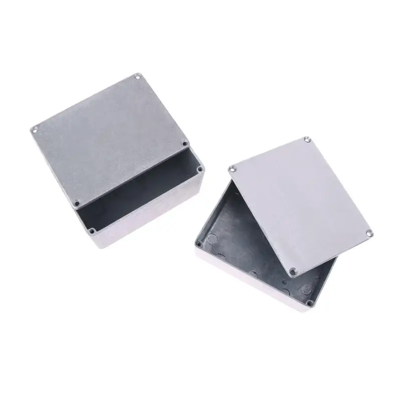 Gitarren-Effektpedal-Gehäuse aus Aluminiumdruckguss mit Schrauben, Stompbox-Gehäuse, Gitarrenzubehör – Detail 4