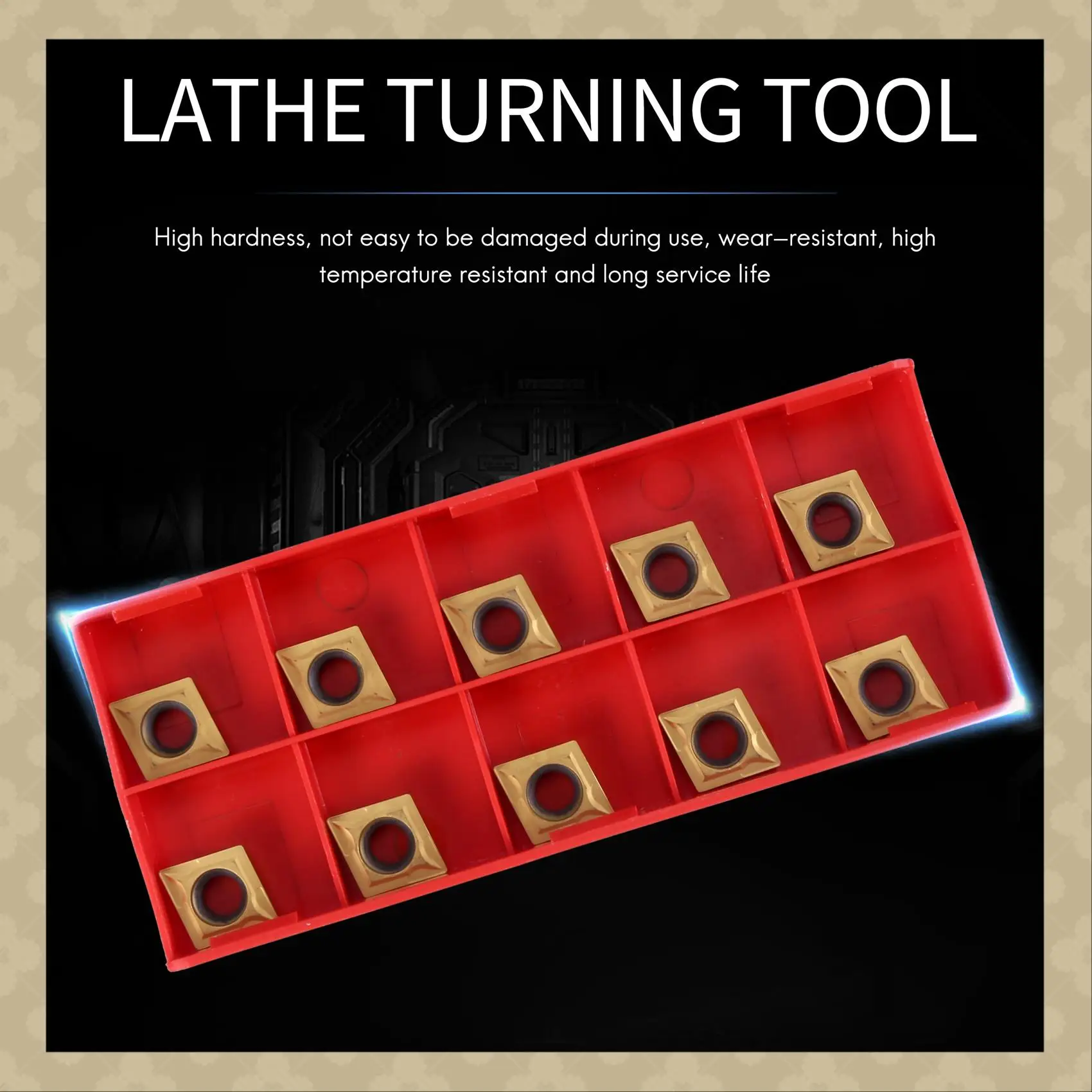 

AB45 20 шт. твердосплавная вставка CCMT09T304 CCMT32.51 US735 инструменты для токарной обработки металла токарный инструмент CCMT 09T304 торцевая фреза с ЧПУ тоже