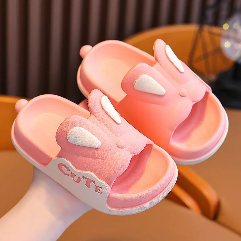 Summer Children Slippers Anti Slip Kids Shoe for Girl Soft Sole Parent-child Baby Slippers Cute Kid Slippers Toddler Girl Shoes