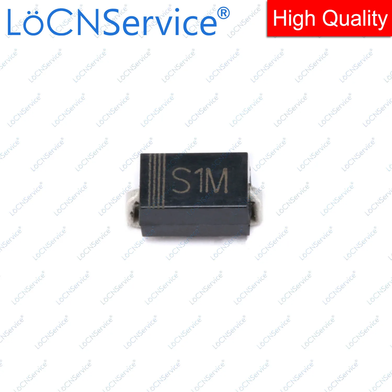 LoCNService 2000PCS S1M 1N4007 SMA DO-214AC 1A 1KV Chinese High Quality SMD Diode