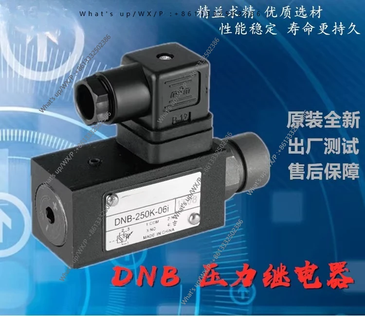 

Pressure relay switch DNB-250K-06I DNB-150K-06I DNB-75K-06I
