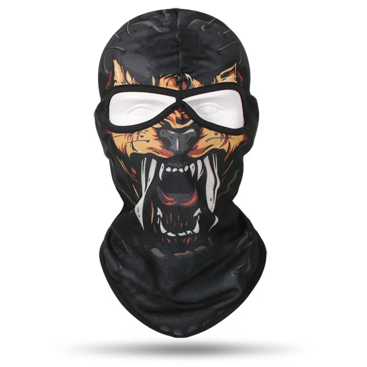 3D Animal Motorcycle Cap Cycling Balaclava Full Face Cover Hat Helmet Liner Ski Neck Warmer Hood Sun UV Protection Tube Scarf