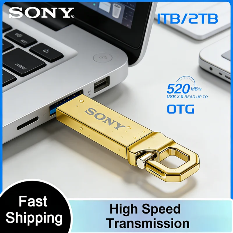 �y�Z�[�����zSONY 2TB/1TB ���^���t���b�V���h���C�u �������]�� U�f�B�X�N�h���C�u USB 3.2 �h�� Type-C USB������ �g�ѓd�b/PC�Ή�