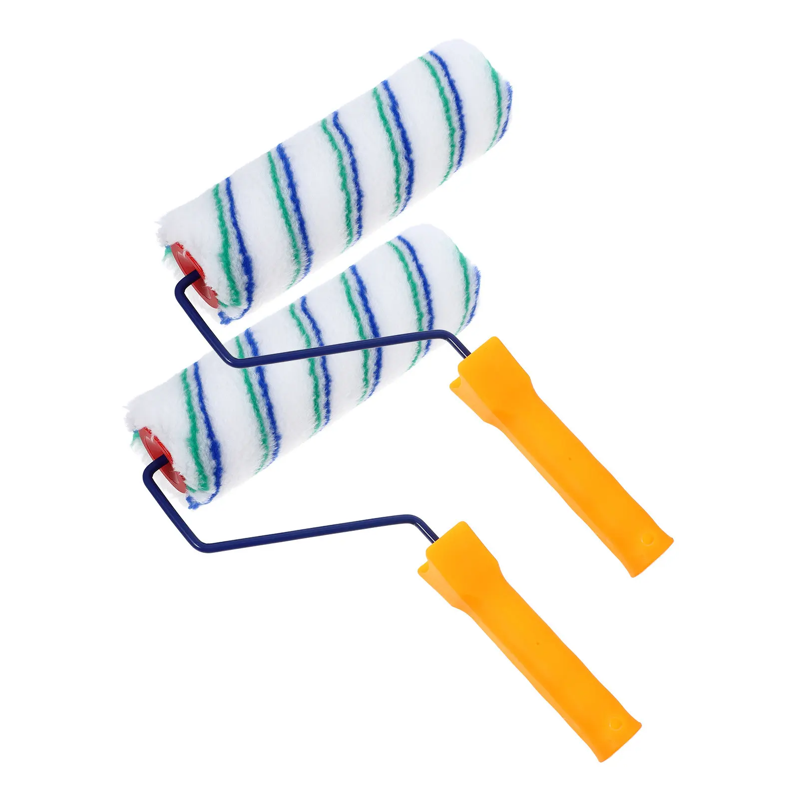 2Pcs Seamless Corner Paint Roller Brush High-Quality Small Paint Brushes for Wall Painting Mini Painting Rollers for Home Office