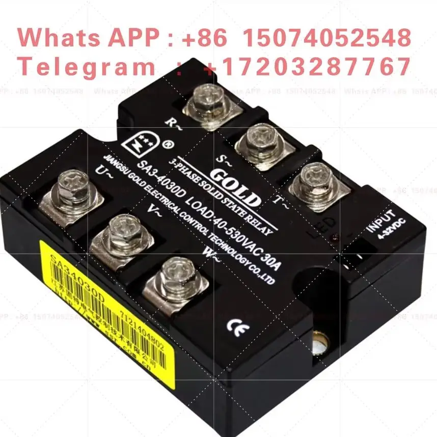 GOLD SA3-4060D SA34080D SA40100D SA34040D Three-Phase Solid State Relay