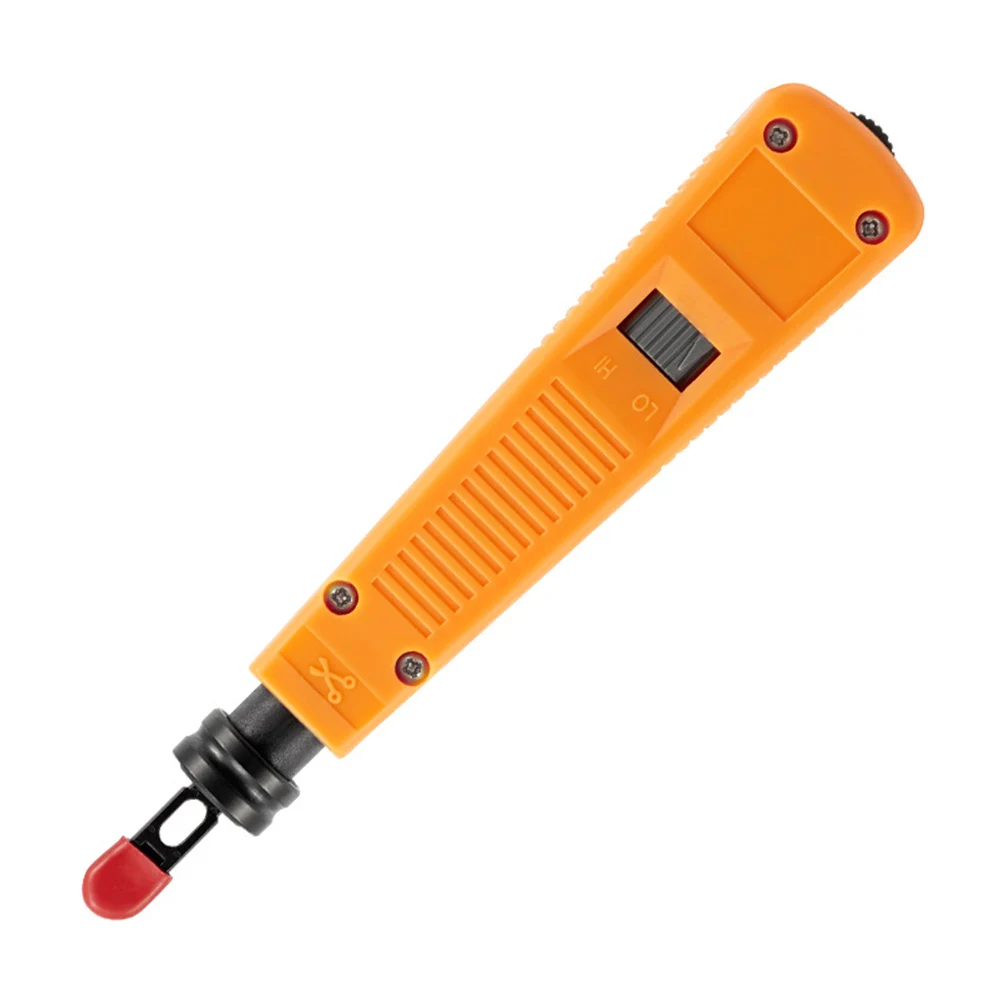 

Punch Down Tool Multi-Function Network Cable Module Networking Tool with Two Blades Telephone Impact Accessories
