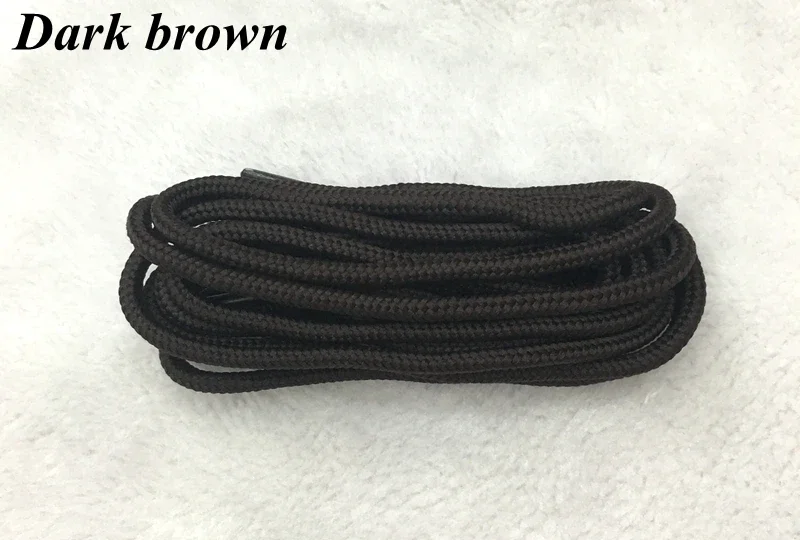1 Paar klassische, solide, runde Schnürsenkel aus strapazierfähigem Polyester für Schuhe, Stiefel, Turnschuhe, 21 Farben, erhältlich in 70 cm, 90 cm, 120 cm, 150 cm – Detail 4