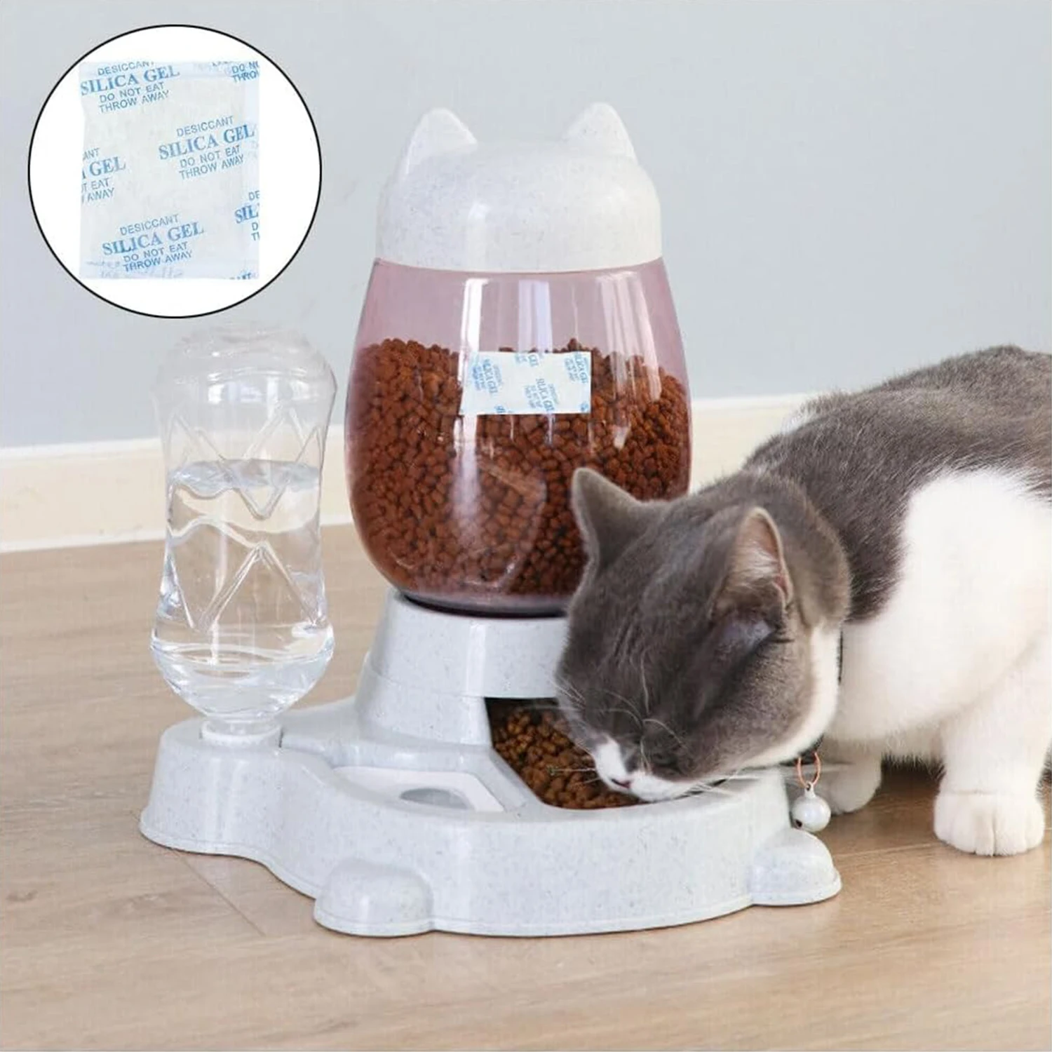 

Пакет осушителя из силикагеля, осушитель для автоматических кормушек, силиконовый мешок, мешок осушителя, замена осушителя для кормушек емкостью 5 л.