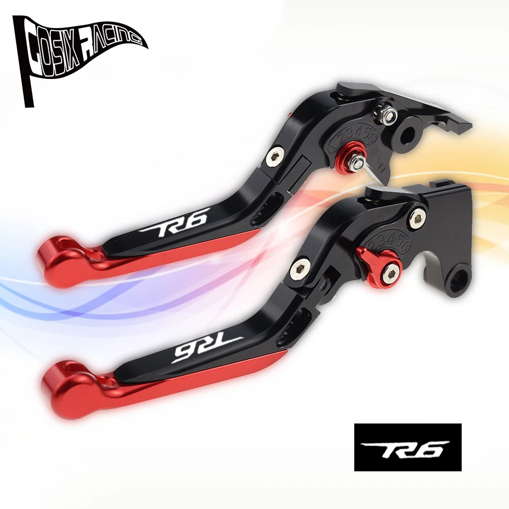 

Fit For YZF R6 2005-2016 YZFR6 YZF-R6 Motorcycle CNC Accessories Folding Extendable Brake Clutch Levers Adjustable Handle Set