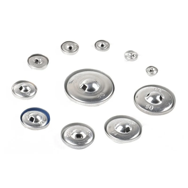 Button Maker, Handgemachte Stoff Dachte Taste Maker Taste Maschine DIY Werkzeug mit 3 Set Formen 1500set-Taste – Detail 1