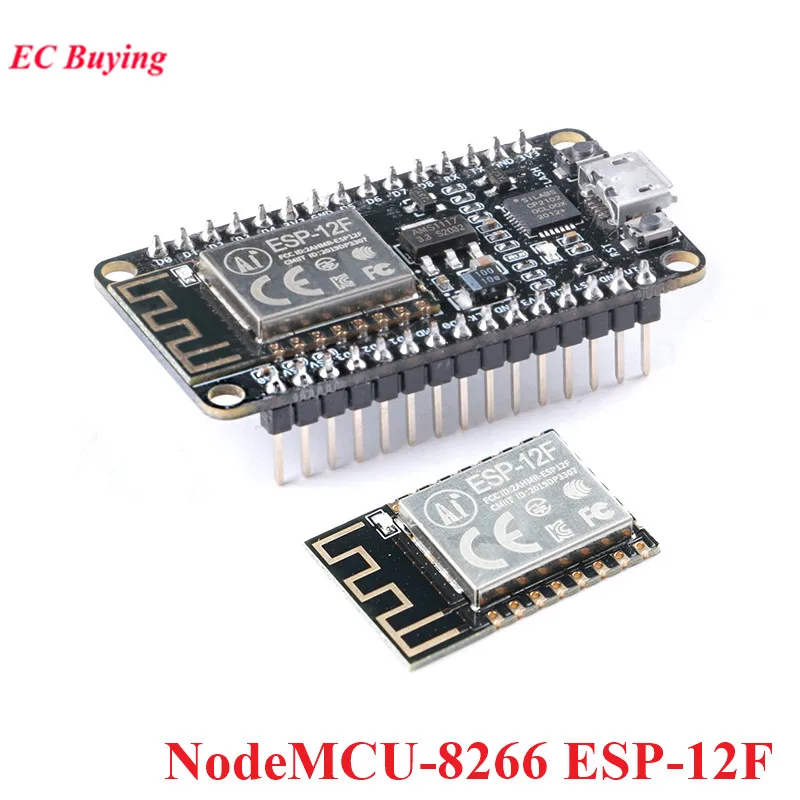 NodeMCU-8266 CP2102 NodeMcu Lua WIFI IOT Development Board Based ESP8266 Wireless Module PCB Antenna USB Port ESP8266MOD