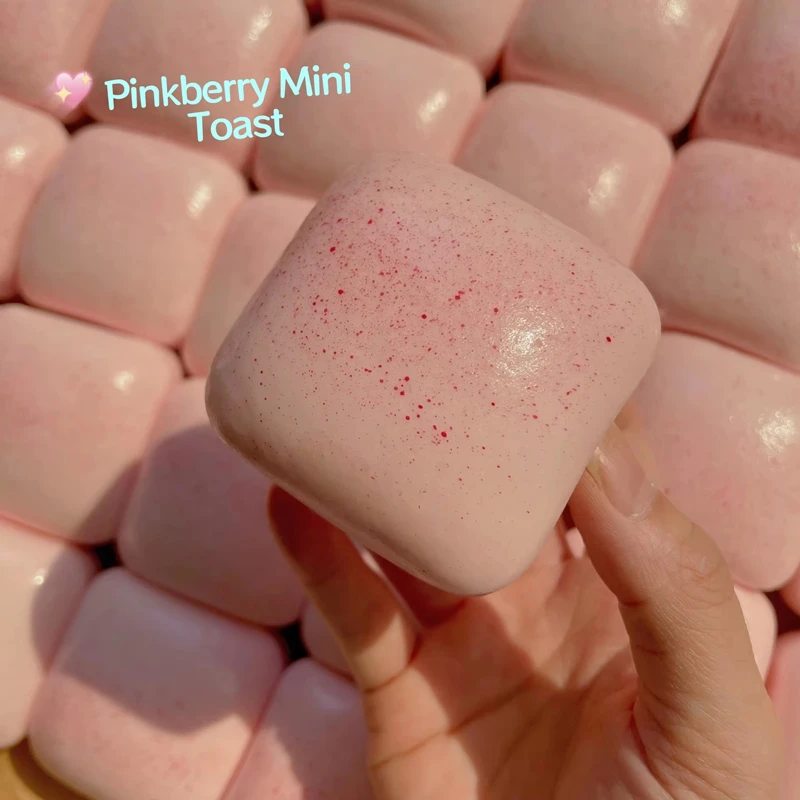 Mini Toast Slow Rising Squishy Anxiety Relief Decompression Toys Sensory Calming Toys Travel Fidget Simulated Food Kids Toys