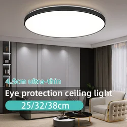 Round Led Ceiling Lights Indoor Panel Led Bedroom Lamp for Living Room Kitchen Light Waterproof Bathroom Led Ceiling Lamps 220V