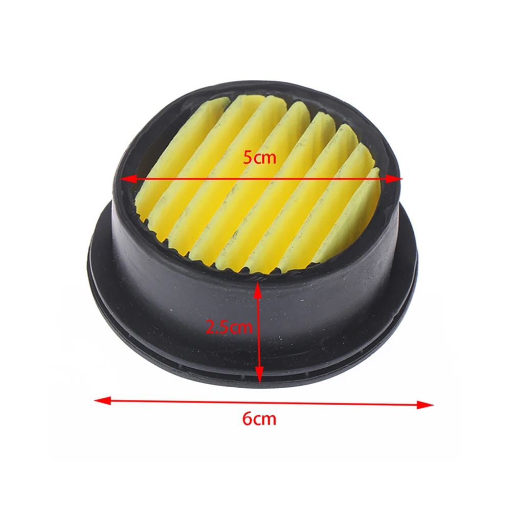 4Pcs Air Compressor Filter Element Silencer Muffler Filter Vacuum Cleaner Pump Element Inside Air Filter 6*2.5cm