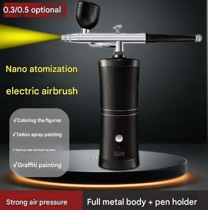 

Spray Pen Gun, Electric Spray Tattooing, Model Painting, Figurine Coloring, Acrylic Paint Painting