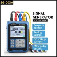 NEW FNIRSI SG-003A 0-10V Adjustable Current Voltage Simulator 4-20mA Signal Generator Sources Transmitter Calibrator Transmitte