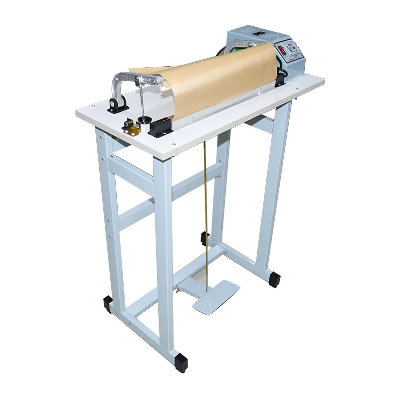 حقيبة السدادة دواسة القدم دفعة حقيبة بلاستيكية السدادة آلة الختم الحراري حزمة تقلص Sood تغليف المشروبات الكهربائية