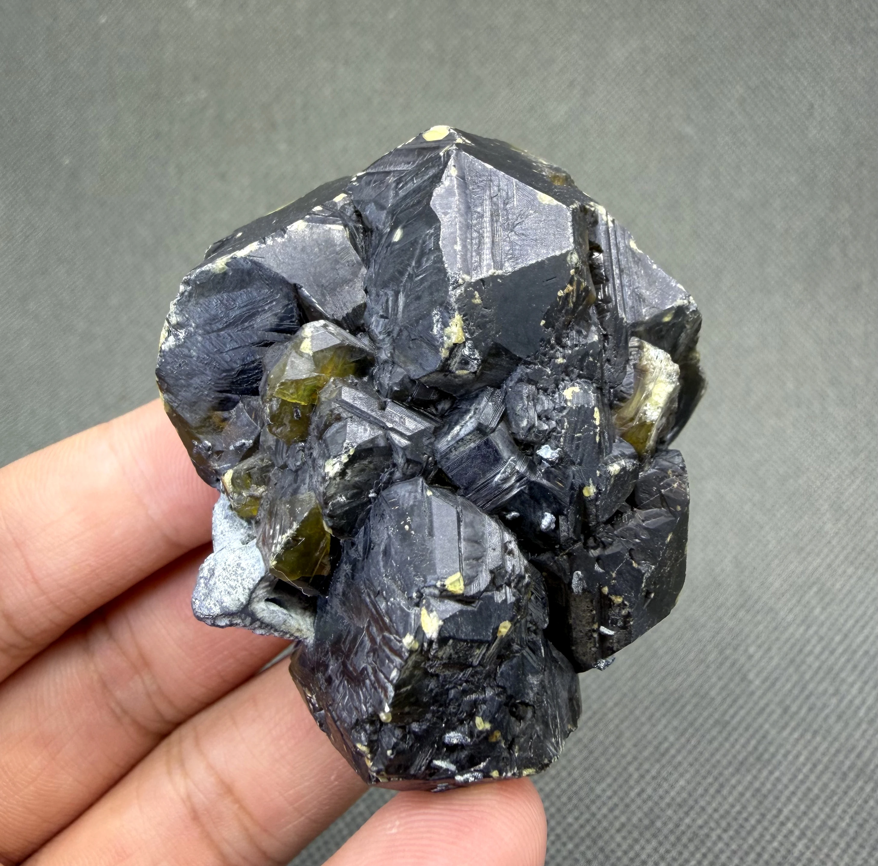 202 g Natural Rare Marmatite with Pyrite Mineral Specimen