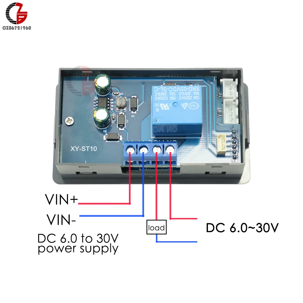 ST10 WIFI Digital Thermostat for Incubator Refrigerator Temperature Controller Thermoregulator Relay Heating Cooling DC 12V 24V