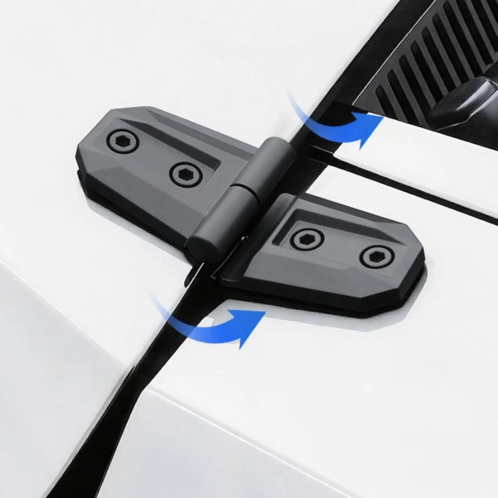  Car Hinge Decal Realistic Look Fake Hinge Sticker for Auto Exterior