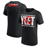 2025 New Summer Wrestling Men's Cotton O-Neck T-Shirt Jimmy Uso No Yeet T-Shirt Hot Selling New Summer Short Sleeve Top Shirt