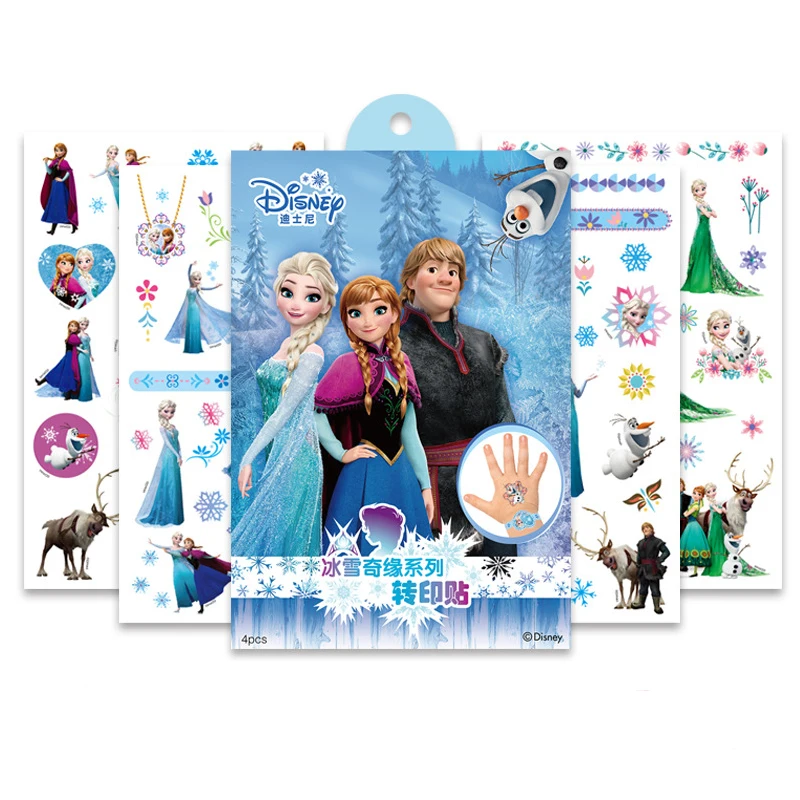 

4 шт./лот, наклейка «Холодное сердце», Эльза, Анна, принцесса, тату-наклейка, игрушки для макияжа, наклейки для ногтей, украшение для вечеринки...