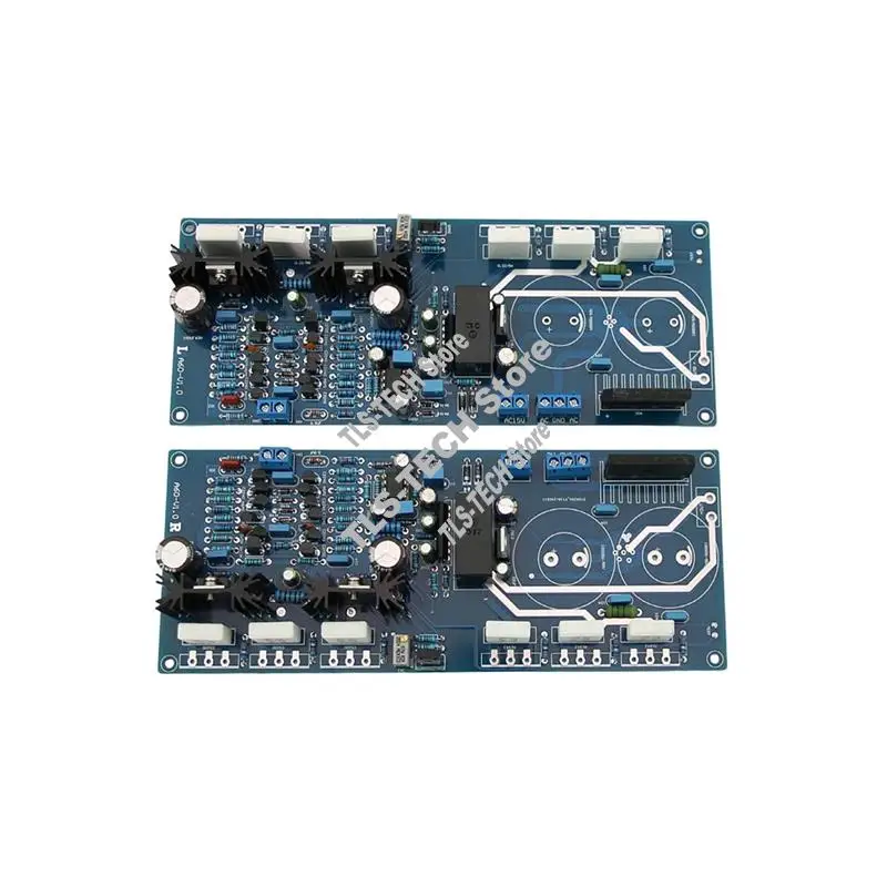 لوحة مكبر للصوت A60 قابلة للتعديل 4-8Ω فئة أ ردود الفعل الحالية 200 واط 8Ω 300 واط 4Ω بدون ترانزستورات-PZZW