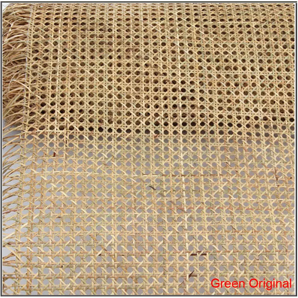 Cane Webbing Octogonal Rattan Natural, Real Indonésia Rattan, Decoração de parede, Material de reparação de móveis, 40 cm, 45 cm, 50 cm, 60cm, 1m