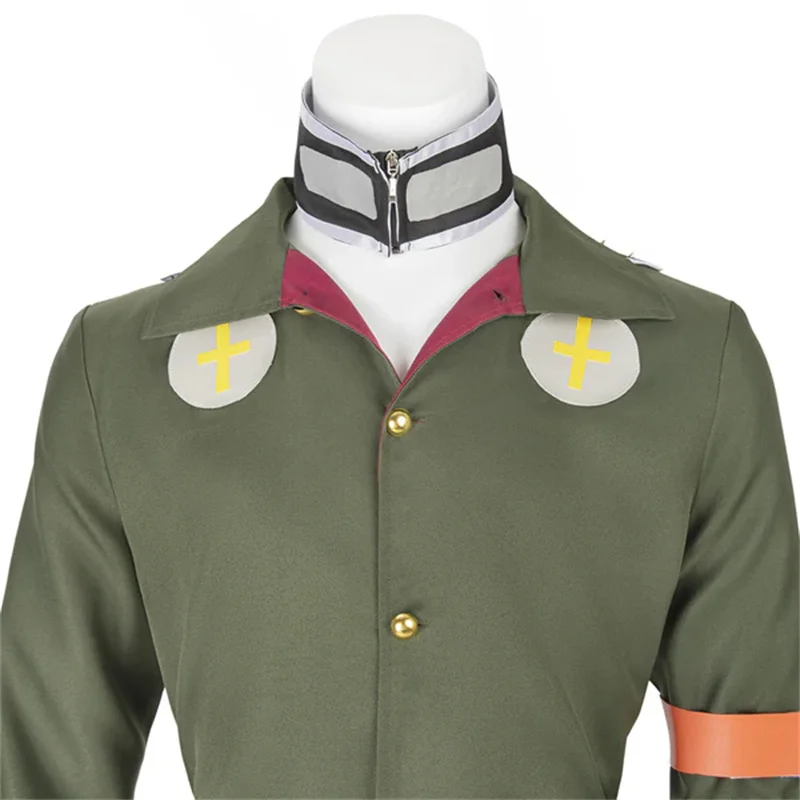 

Guilty Gear STRIVE Potemkin Cosplay Costume Men Uniform Set Halloween Christmas Party Outfits