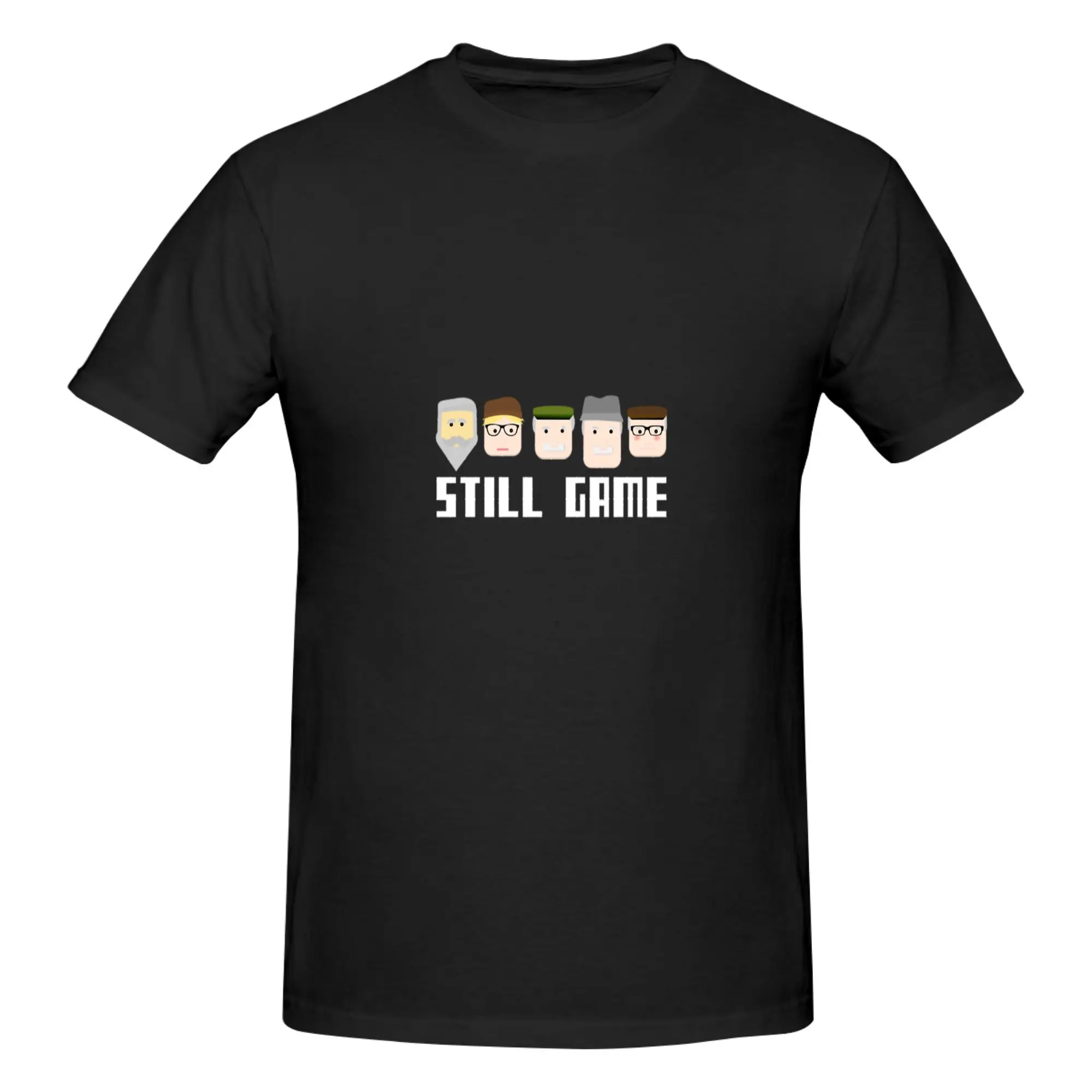 Funny Still Game Line Up 80s Graphics Essential Men's Printed T-Shirt Unisex T shirtShirt Gym