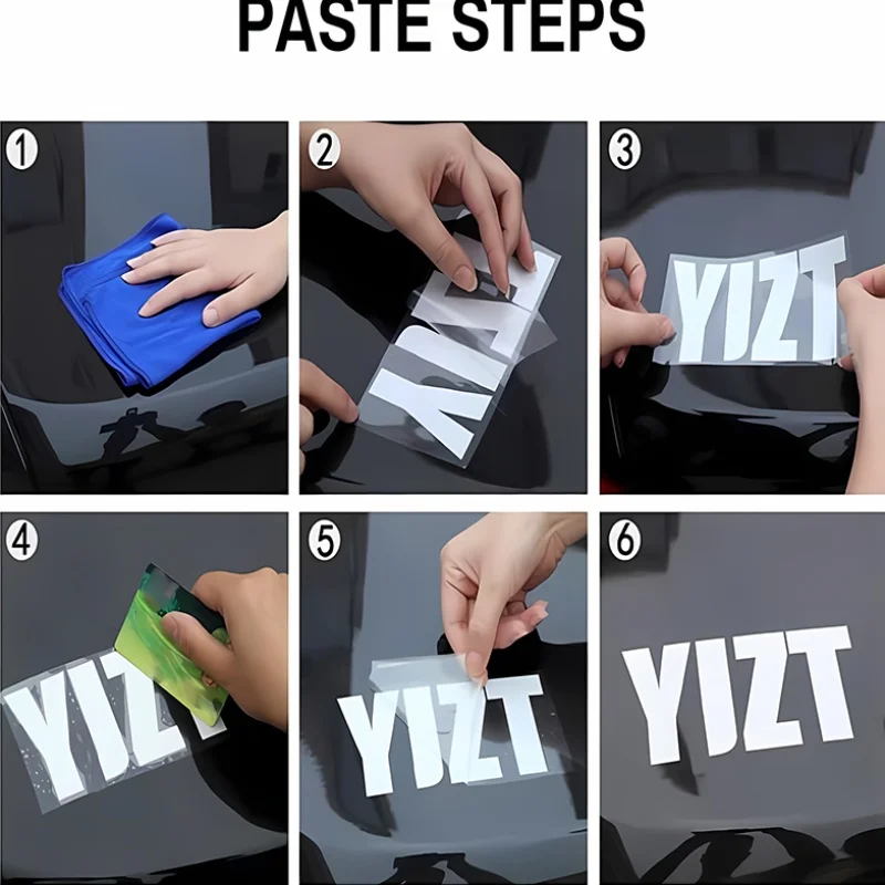 1PC '화난 짐승' 자동차 그릴 스티커 - 고품질 블랙 비닐 방수 데칼 자동차 전면 그릴 및 범퍼용 - 탈부착 가능